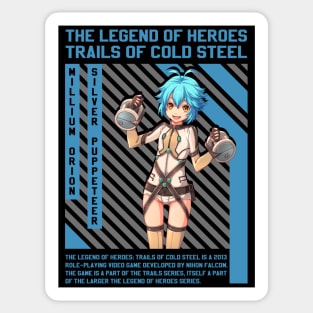 Millium Orion III | Trails Of Cold Steel Sticker